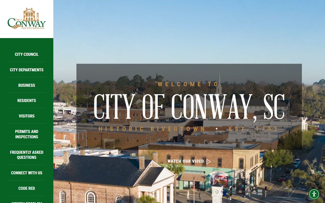 Conway Police Department website for Conway recent arrests and law enforcement services