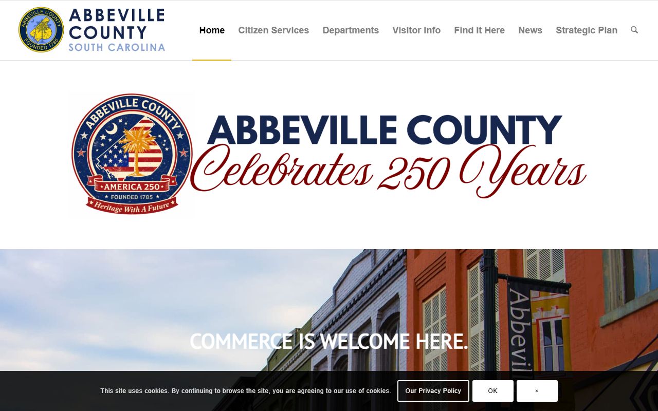 Abbeville County government website for recent arrests public records