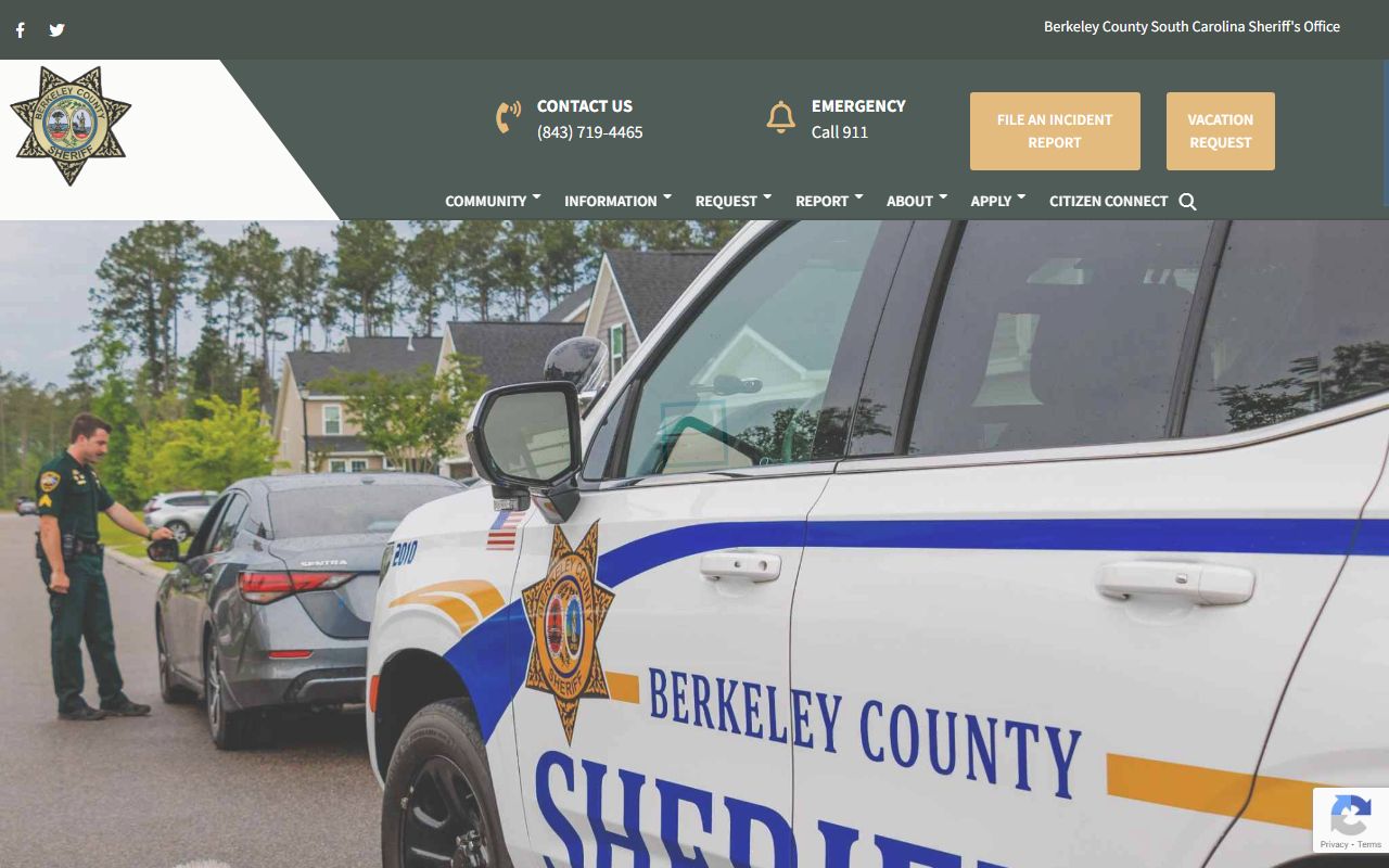 Berkeley County Sheriff's Office inmate lookup for recent arrests
