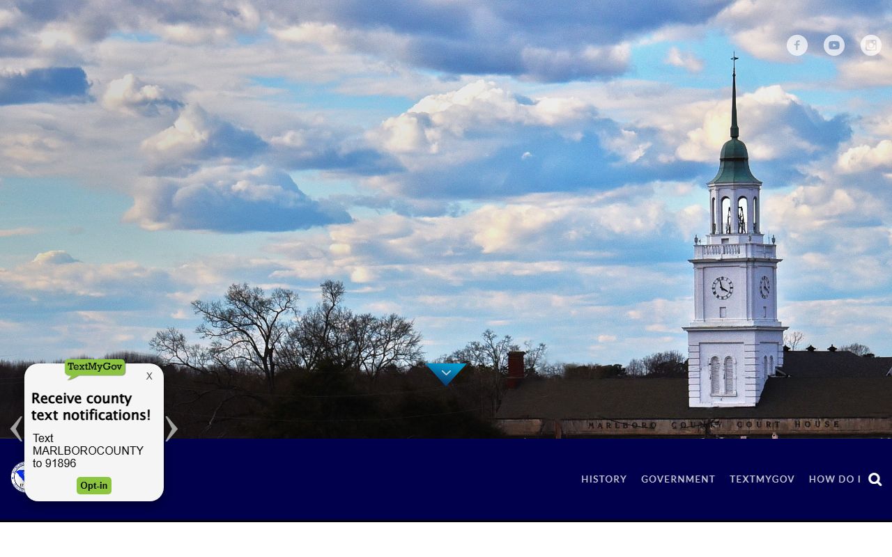 Marlboro County Sheriff's Office website for recent arrest information